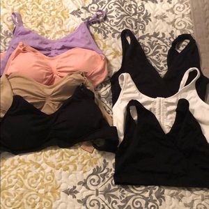 Nursing bras - set of 7